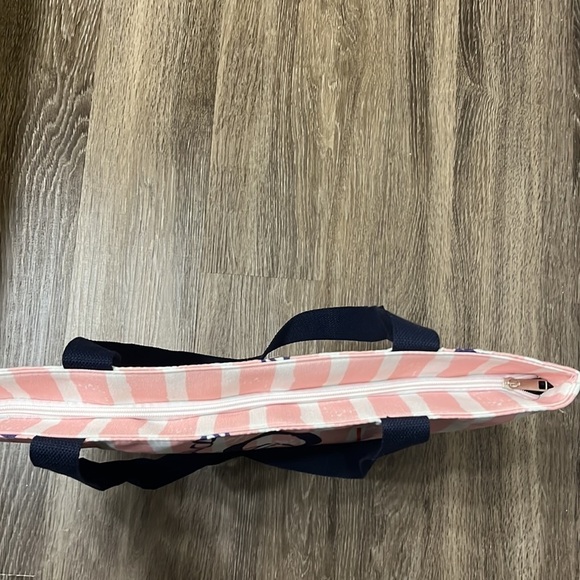 N.S.E.W Anchor Compass Print Women's Beach Tote Bag - Picture 4 of 6